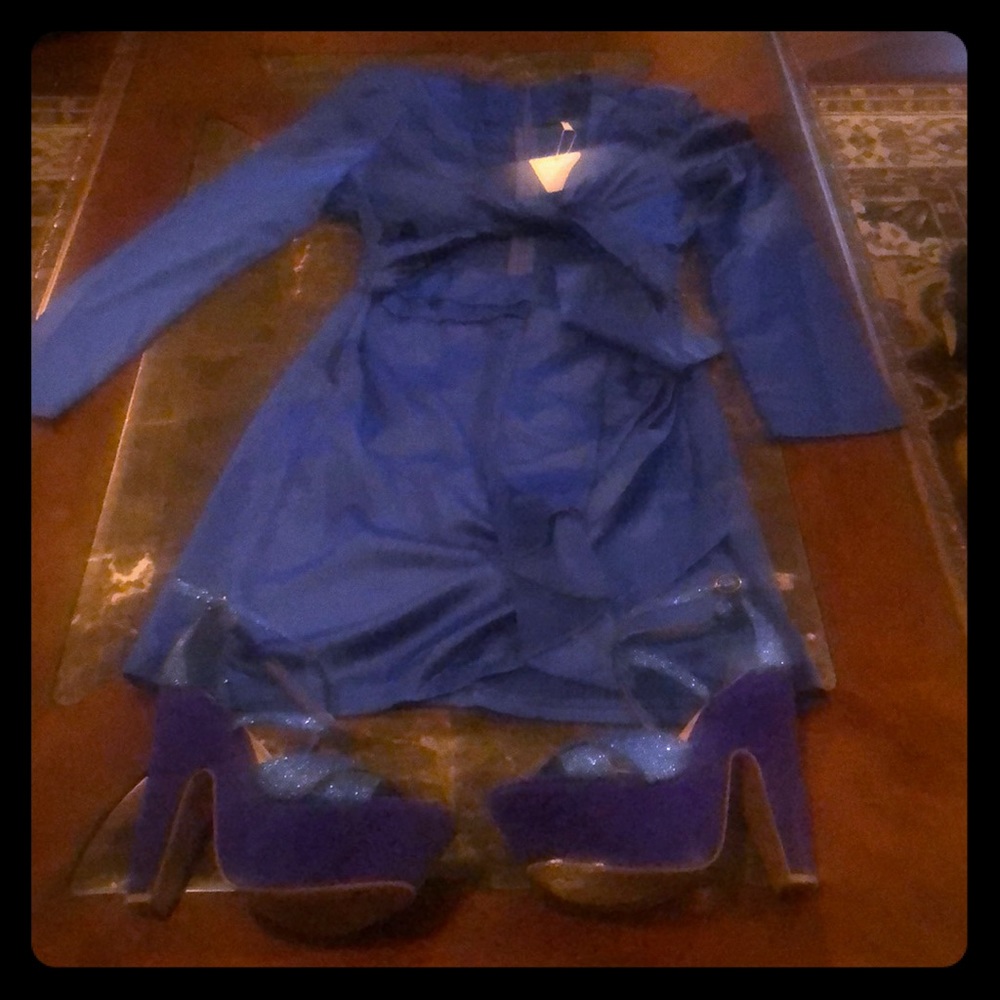 Sexy dress with shoes